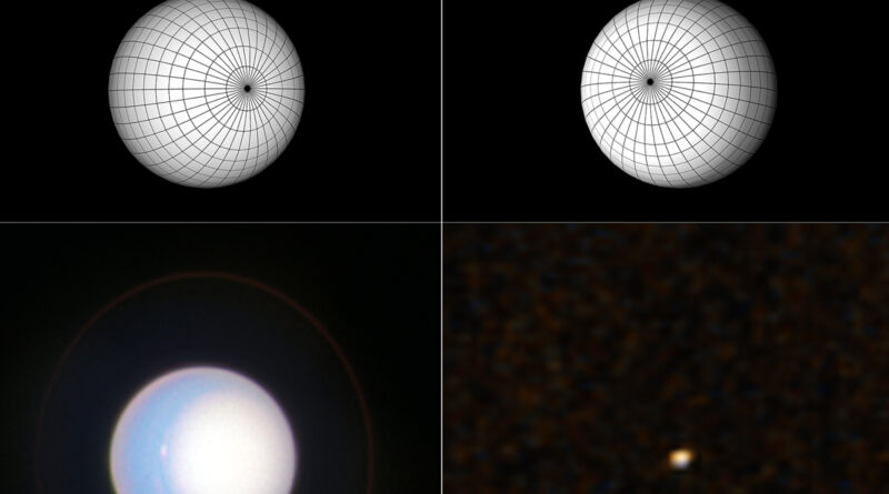 NASA's Hubble, New Horizons Join to View Uranus Simultaneously